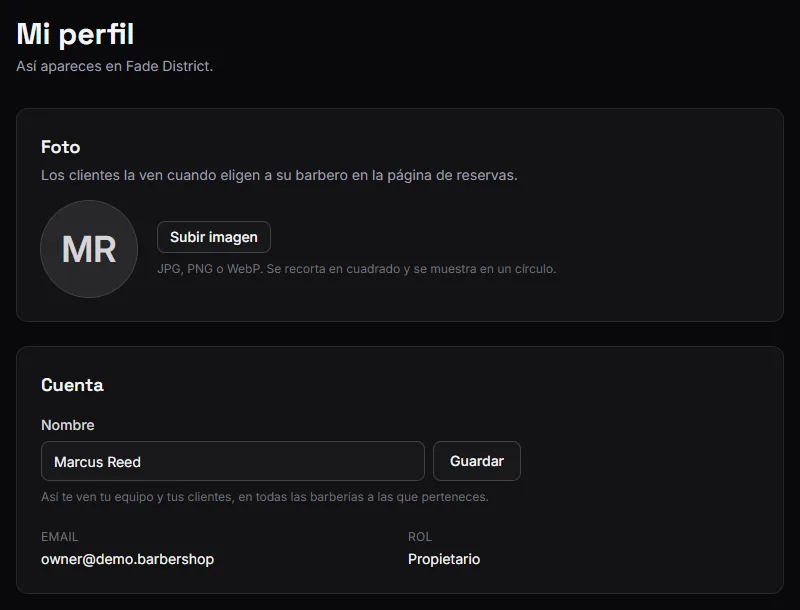 Mi perfil